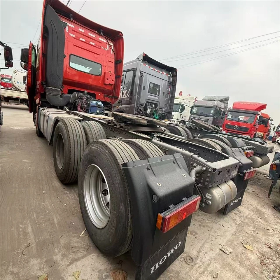 Used Howo TH7 Tractor Head 2023‑03, Weichai 14T 610HP, Sinotruk 7th Gen Automatic Gearbox With Retarder, Rear Axle Ratio 2.71, Euro 6 suppliers