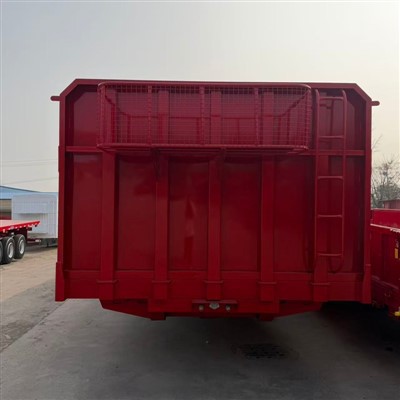 Van Type Dump Semi-trailer